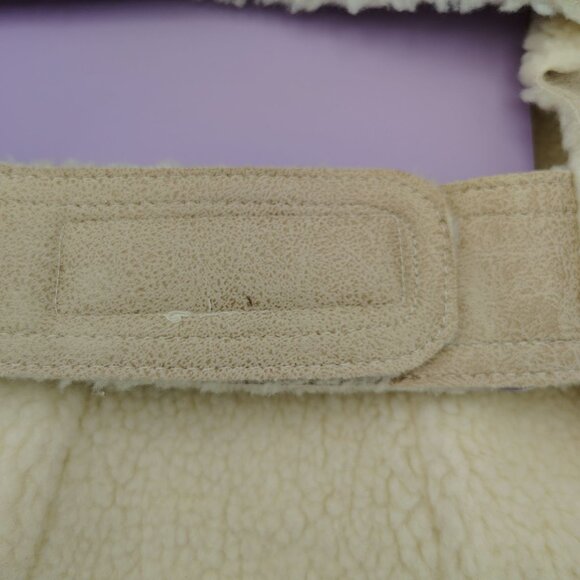 The Cuddle Collab Pet Shearling Vest Small Dog Up To 20lbSize Small up to 20 lbs - Picture 9 of 11
